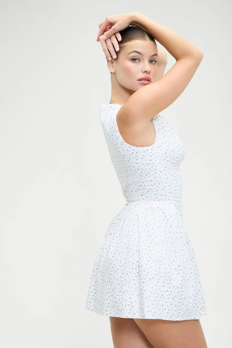 Charlotte Floral Corset Mini Dress - ONFEMME By Lindsey's Kloset