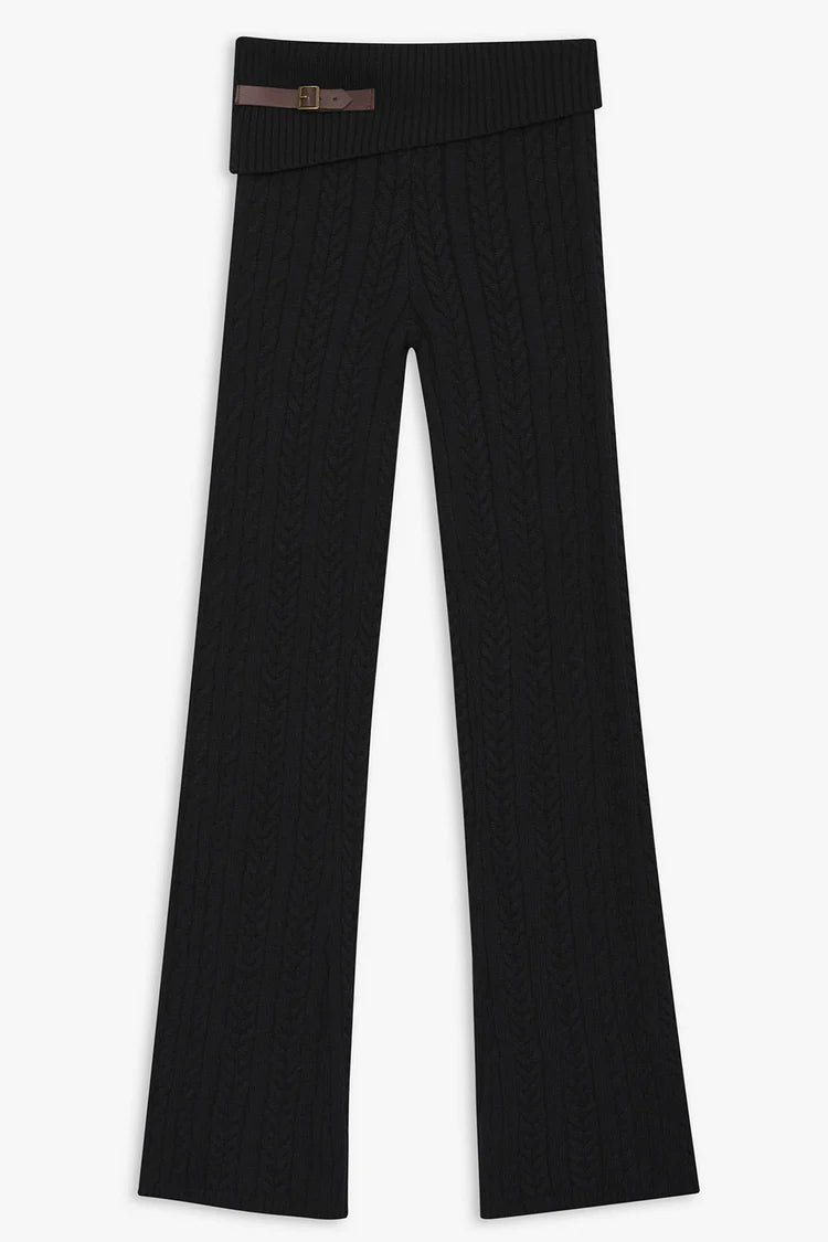 Fleur Cable Cloud Knit Pant - ONFEMME By Lindsey's Kloset