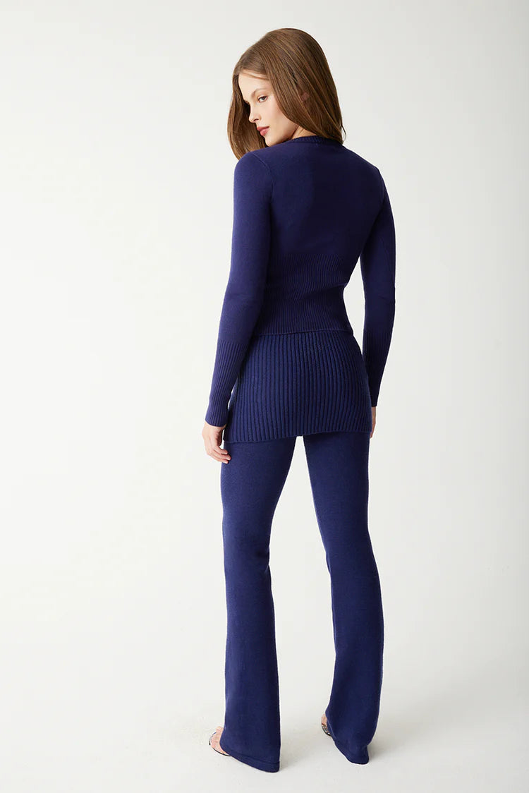 Mason Cloud Knit Flare Pant - ONFEMME By Lindsey's Kloset