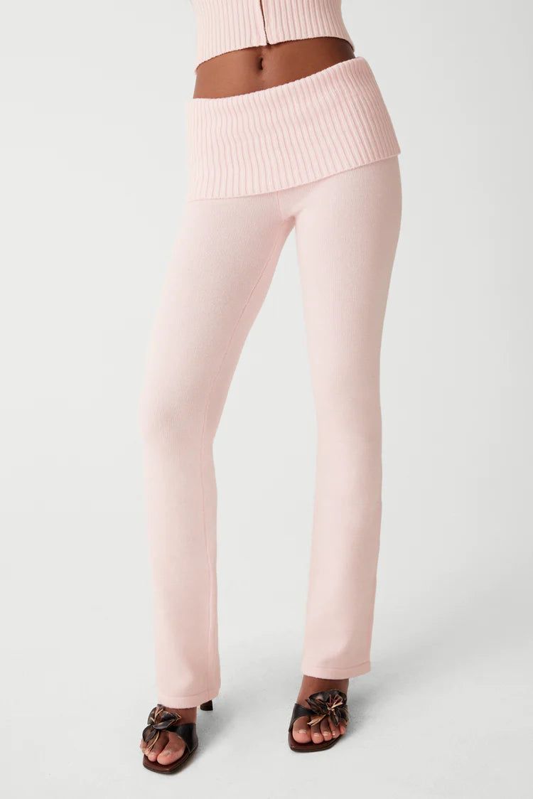 Mason Cloud Knit Flare Pant - ONFEMME By Lindsey's Kloset