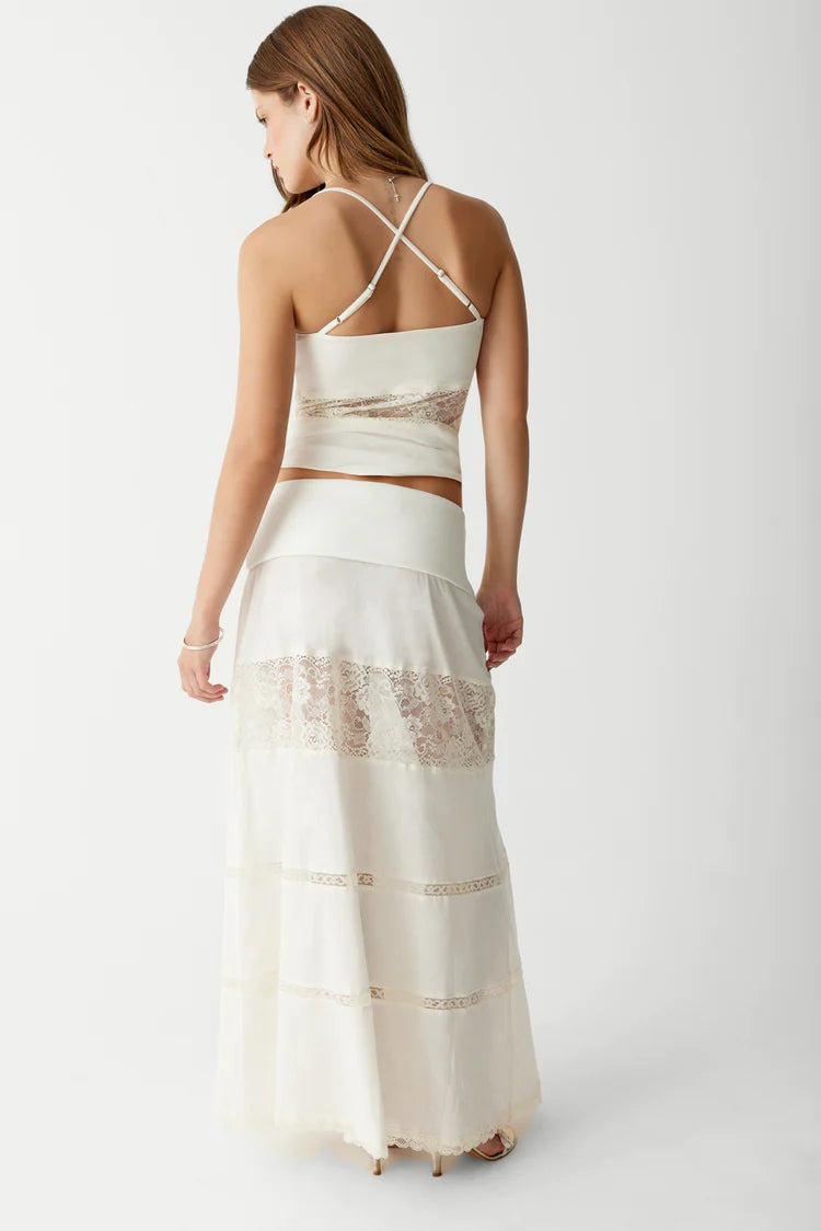 Memphis Lace Maxi Skirt - ONFEMME By Lindsey's Kloset