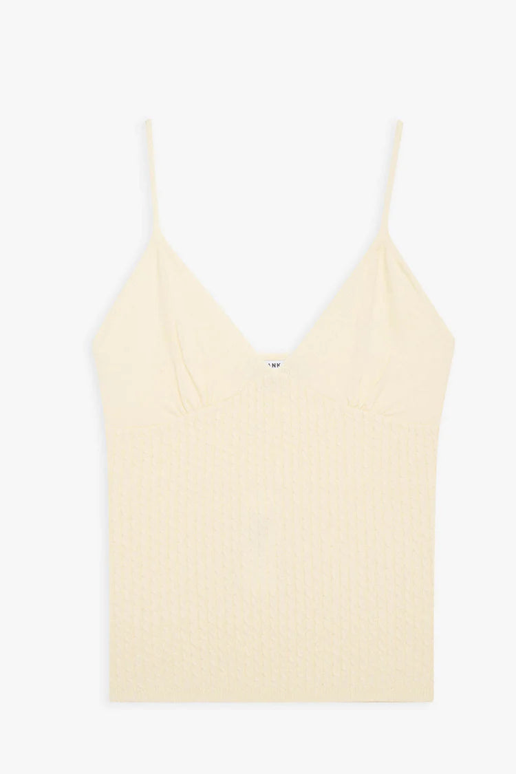 Xavier Cable Cloud Knit Camisole - ONFEMME By Lindsey's Kloset