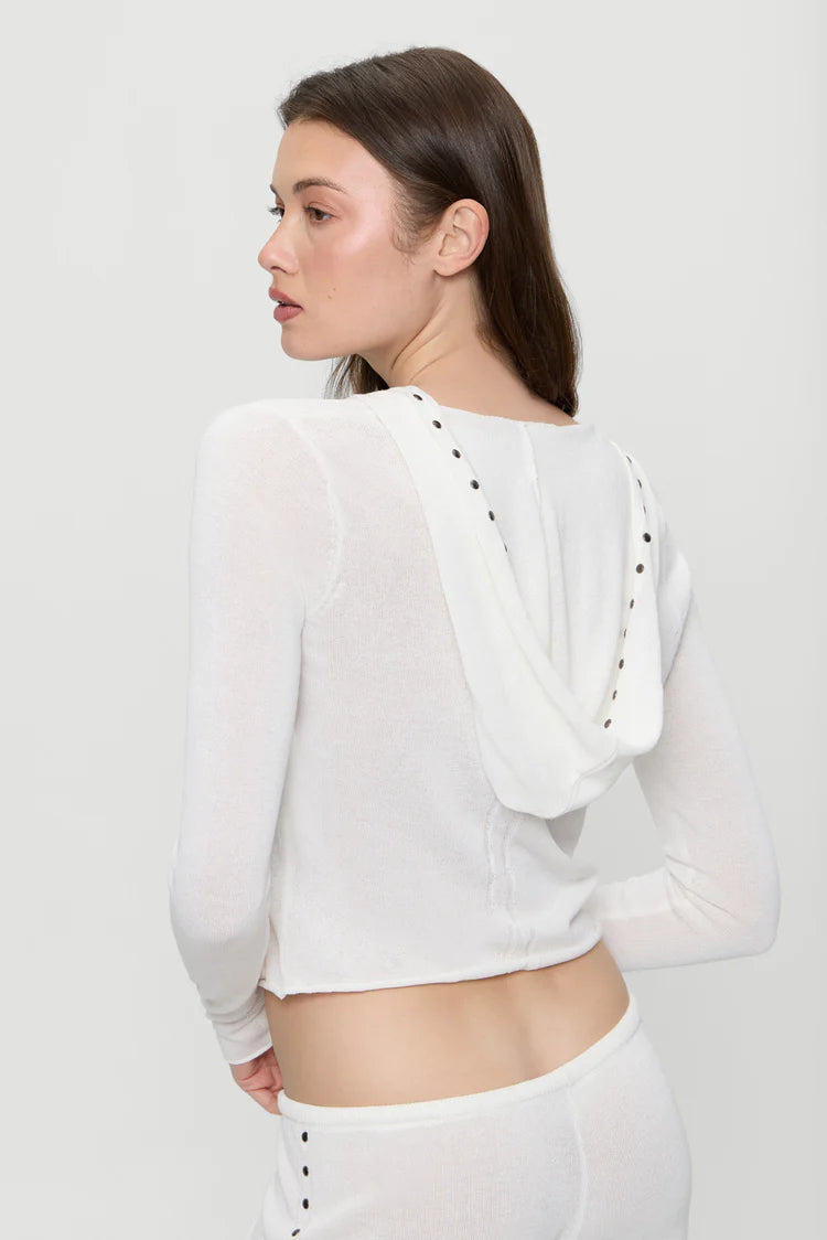 Atlas Zip Up Knit Hoodie - ONFEMME By Lindsey's Kloset