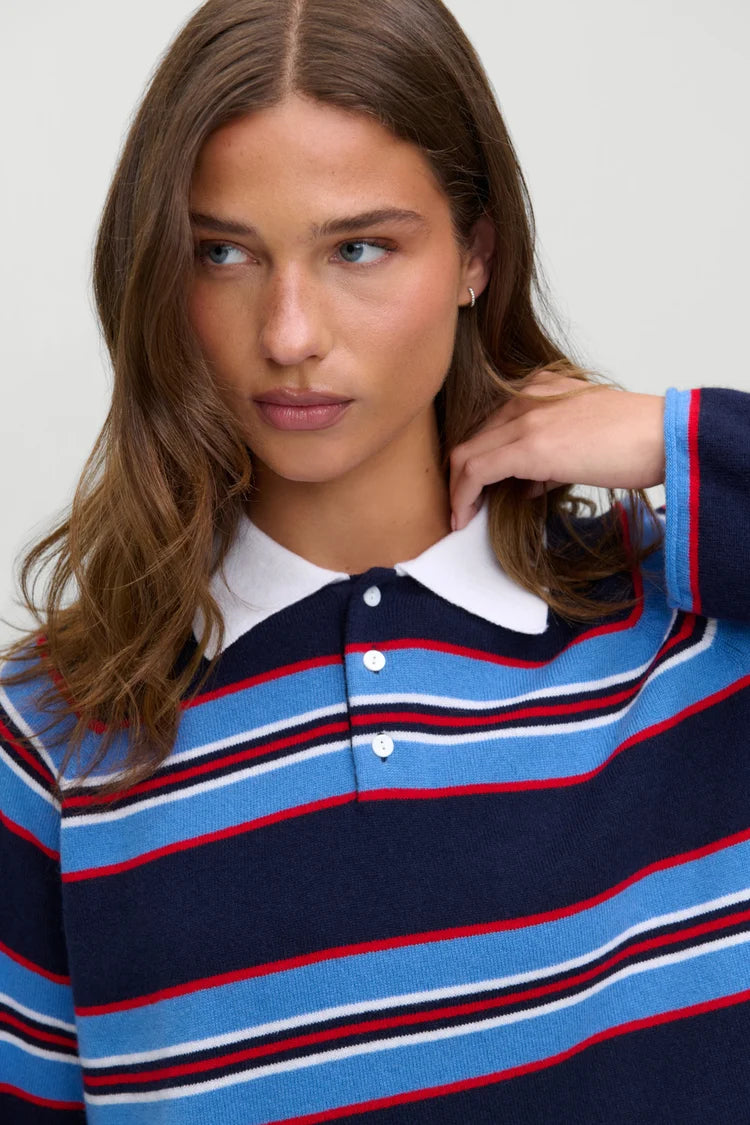 Benson Cashmere Rugby Sweater