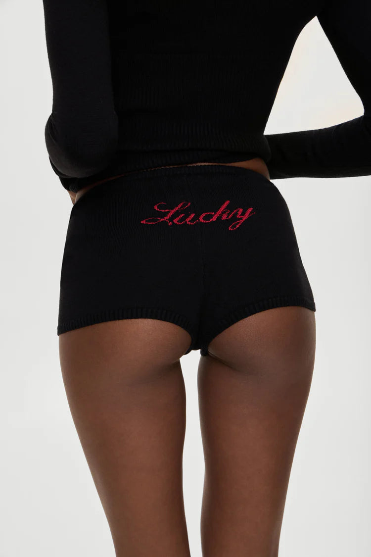 x BELLA HADID Bradley Knit Booty Shorts - ONFEMME By Lindsey's Kloset