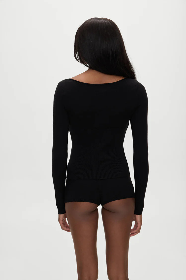 x BELLA HADID Bradley Knit Booty Shorts