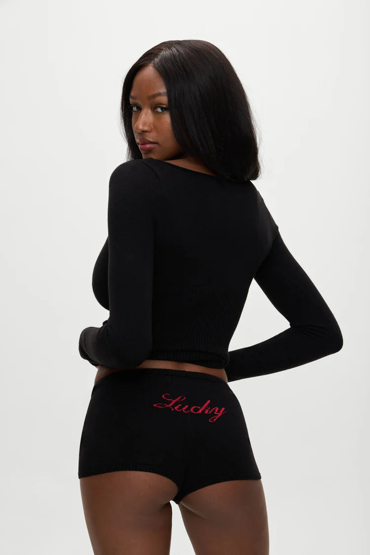 x BELLA HADID Bradley Knit Booty Shorts - ONFEMME By Lindsey's Kloset