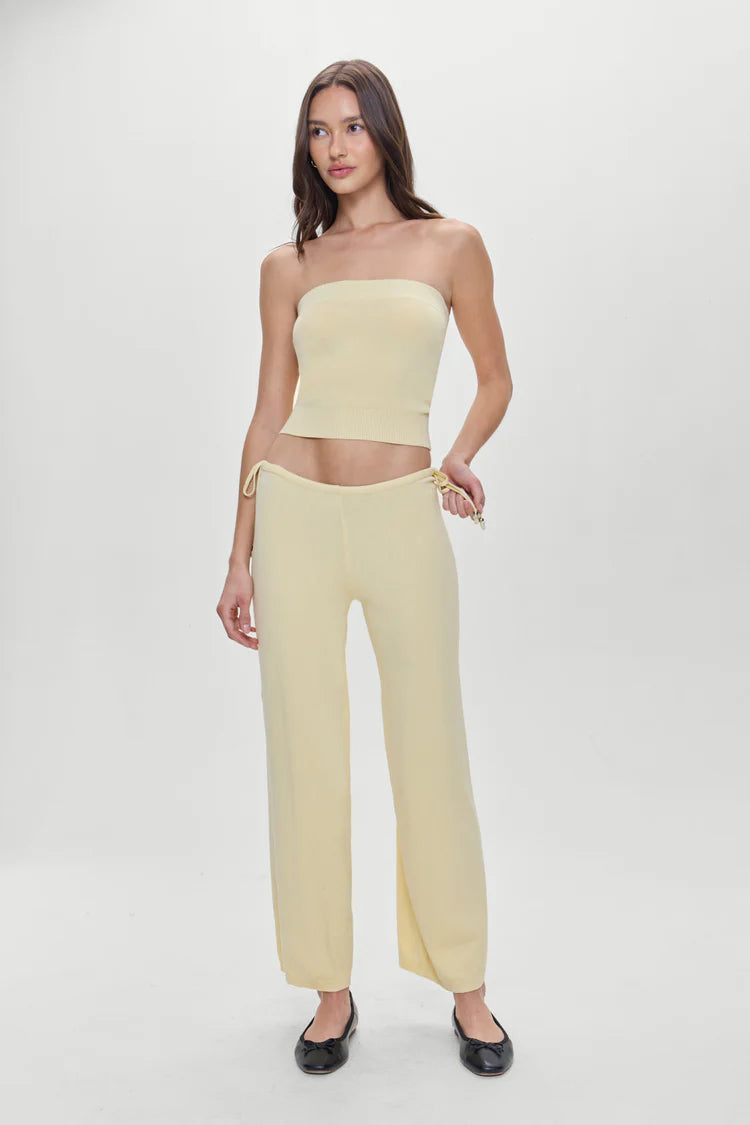 Breeze Low Rise Knit Pants - ONFEMME By Lindsey's Kloset