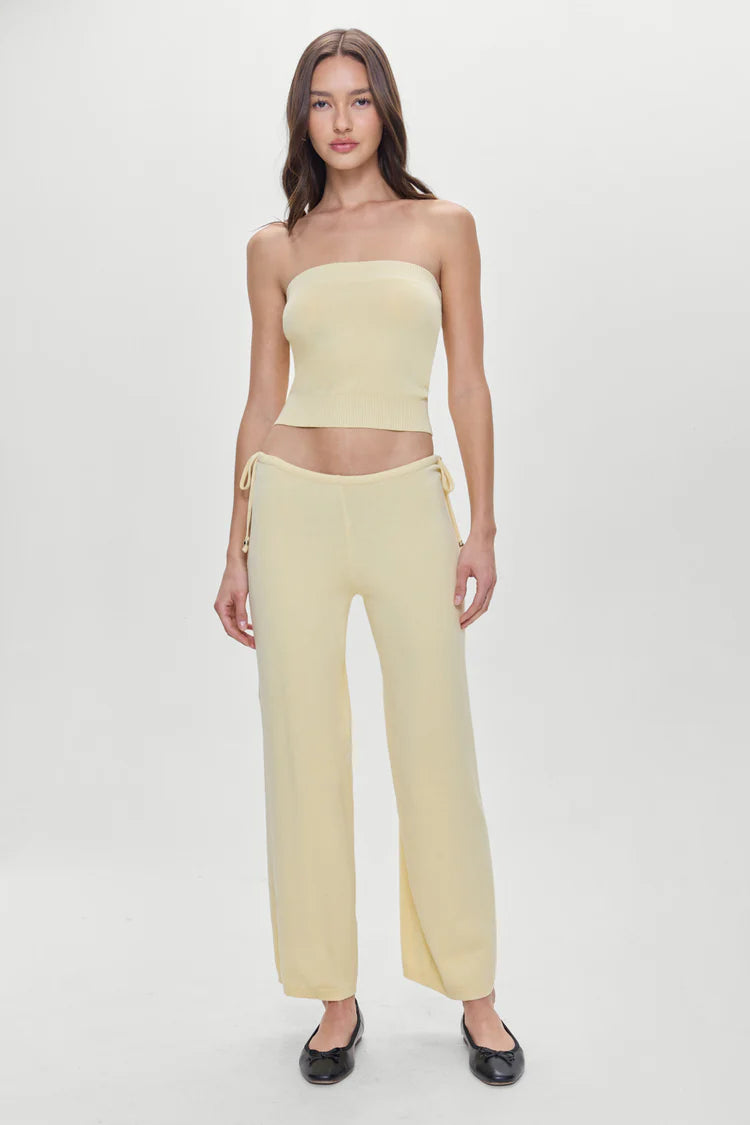 Breeze Low Rise Knit Pants - ONFEMME By Lindsey's Kloset