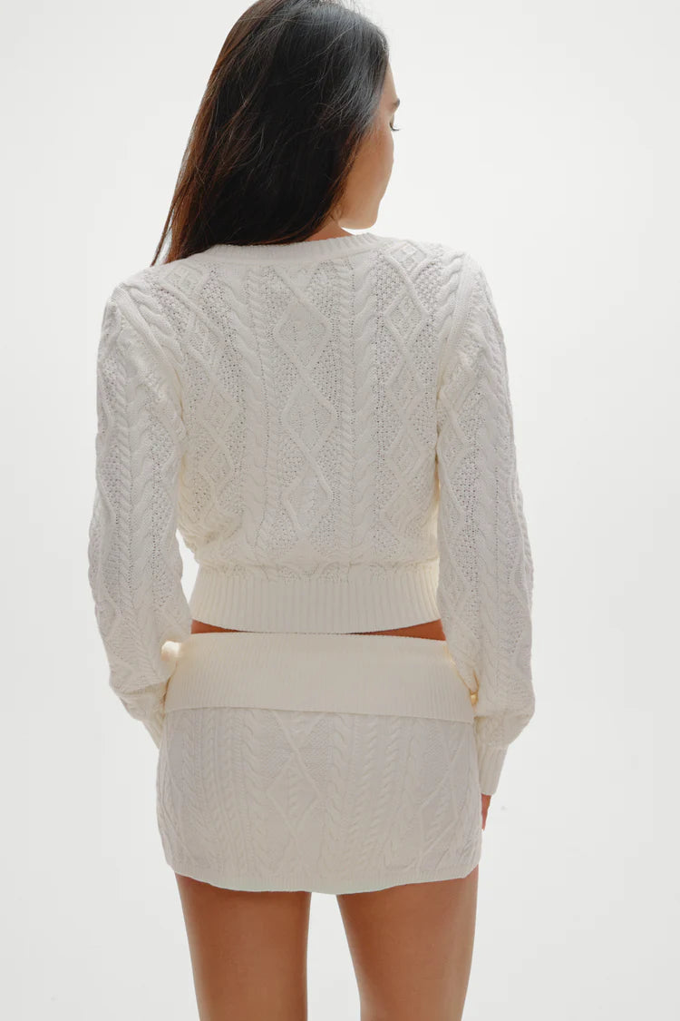 Briar Knit Mini Skort - ONFEMME By Lindsey's Kloset