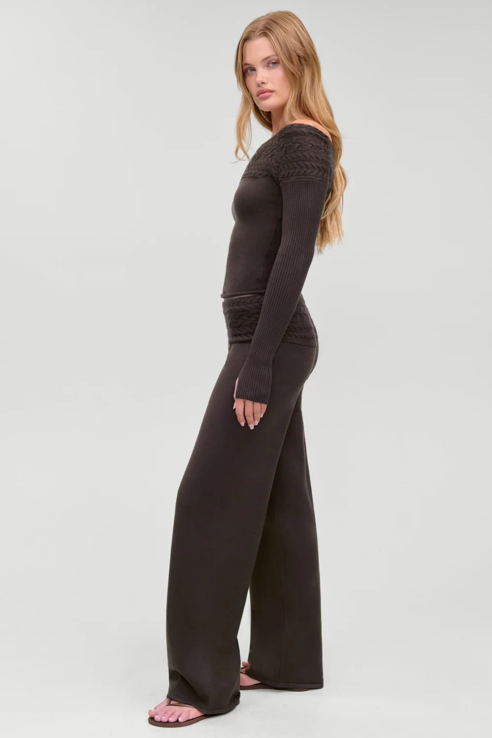 Crosby Cable Cloud Knit Sweater