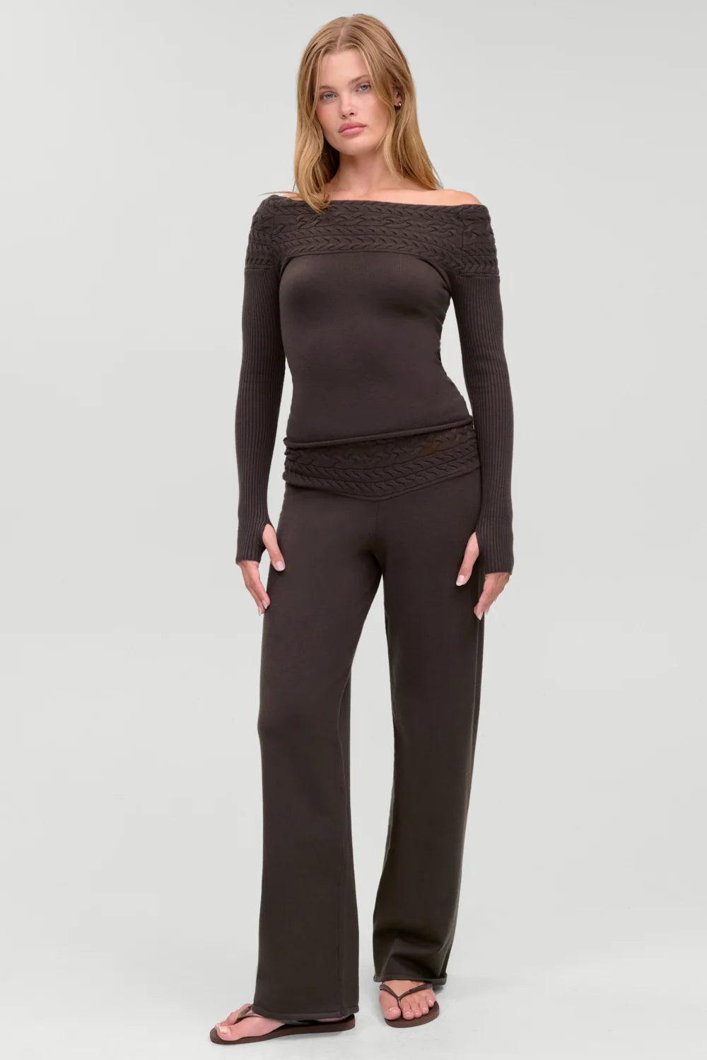 Crosby Cable Cloud Knit Sweater