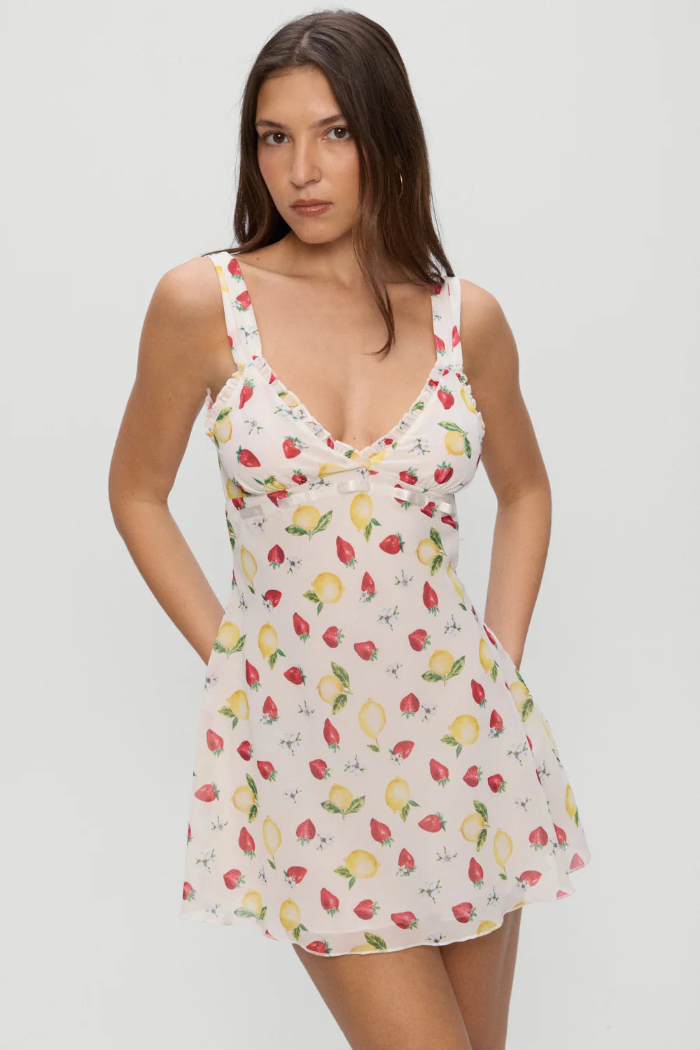 Dreamer Chiffon Mini Dress - ONFEMME By Lindsey's Kloset