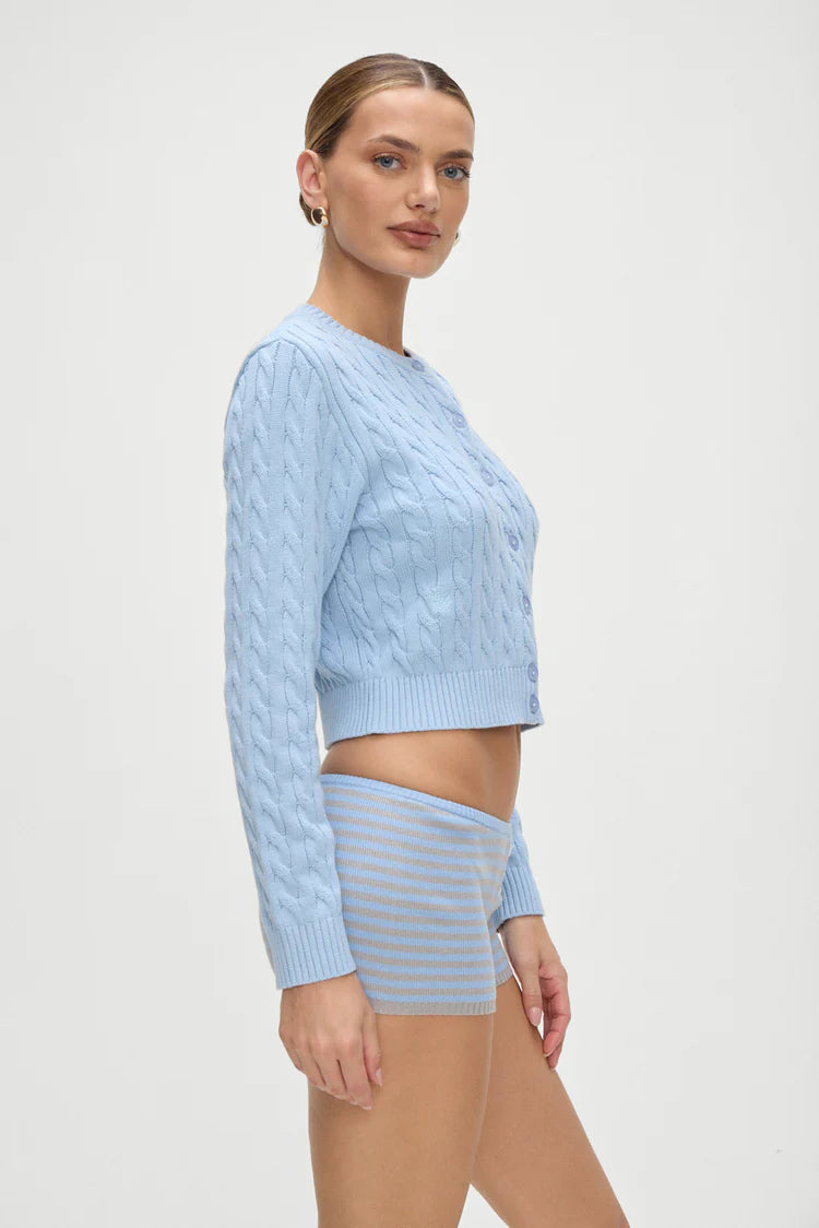 Dudley Cable Knit Cardigan - ONFEMME By Lindsey's Kloset
