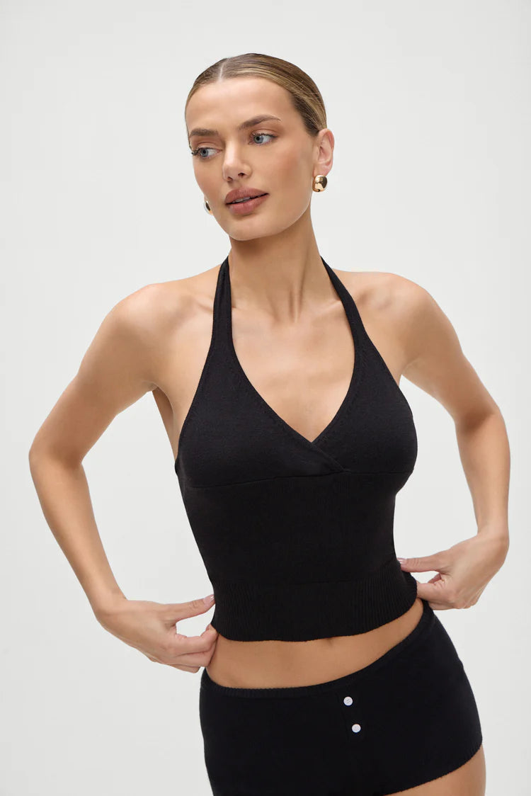 Dylan Knit Halter Top - ONFEMME By Lindsey's Kloset