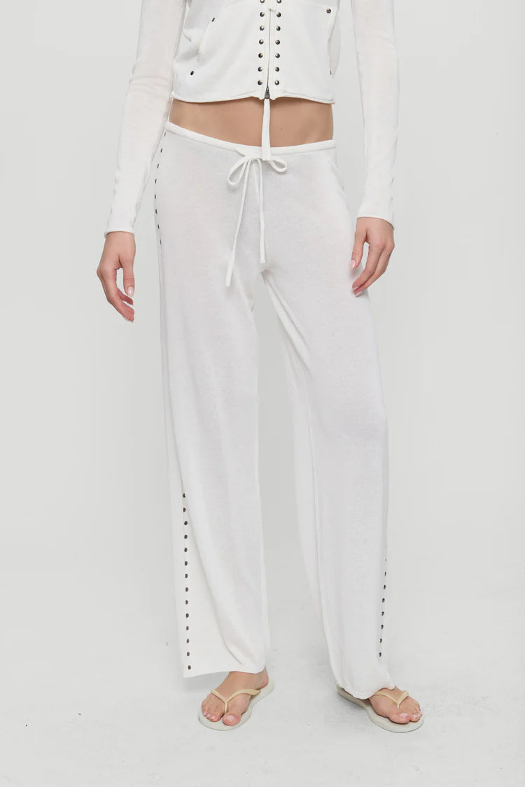 Ela Low Rise Knit Pants - ONFEMME By Lindsey's Kloset