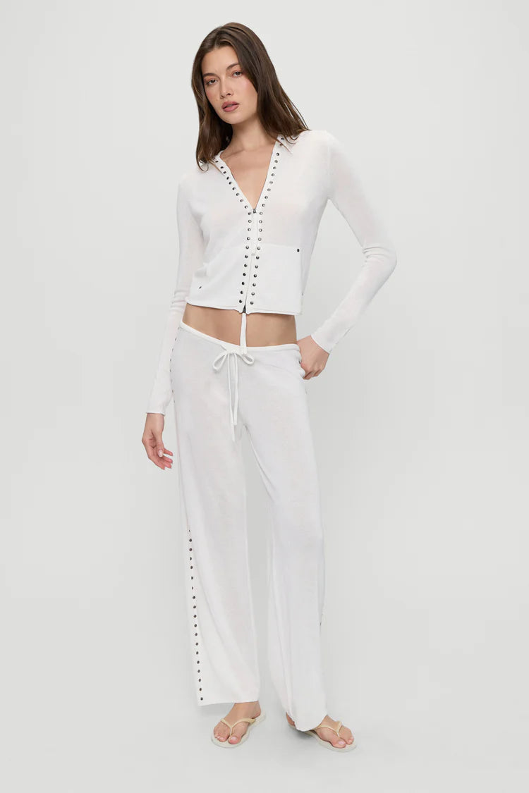 Ela Low Rise Knit Pants - ONFEMME By Lindsey's Kloset