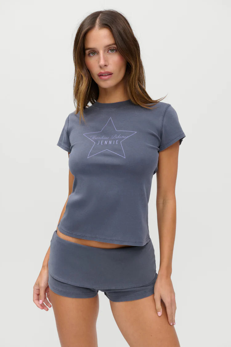 x JENNIE Eva Cotton Tee - ONFEMME By Lindsey's Kloset