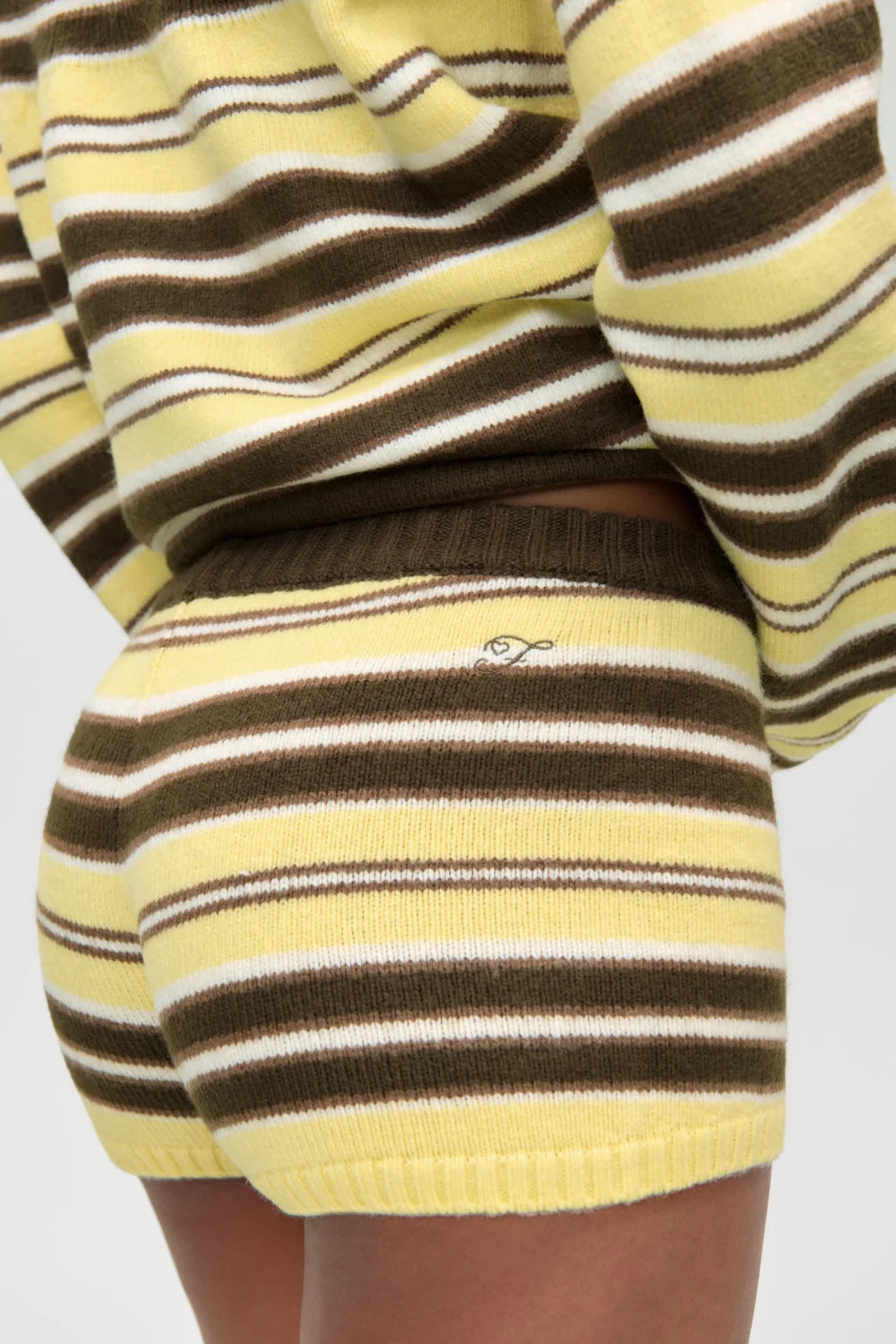 Graham Brushed Knit Mini Short