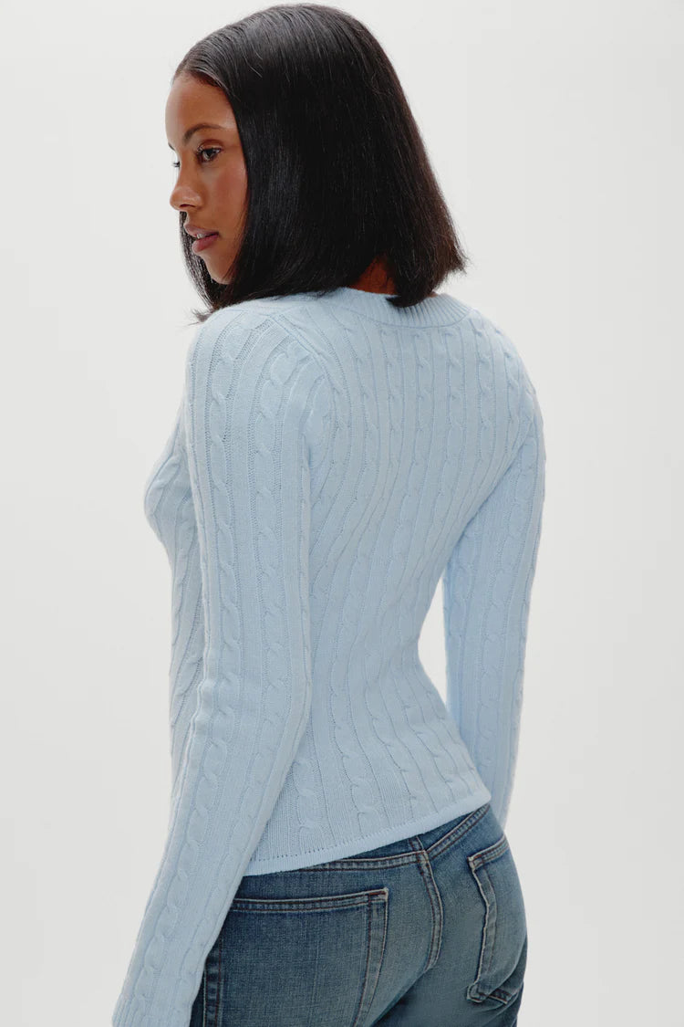 Kit V Neck Knit Sweater - ONFEMME By Lindsey's Kloset