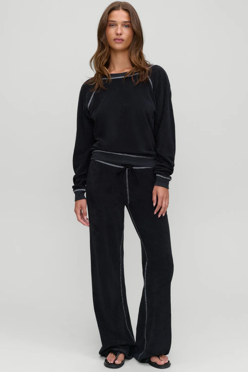 x Devon Lee Carlson Robertson Terry Pant