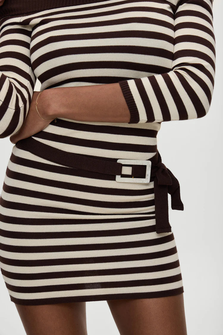 x BELLA HADID Saloon Knit Mini Dress - ONFEMME By Lindsey's Kloset