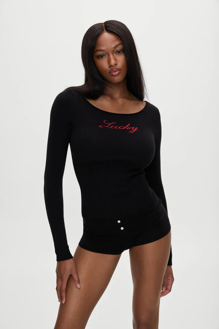 x BELLA HADID Theo Knit Sweater - ONFEMME By Lindsey's Kloset