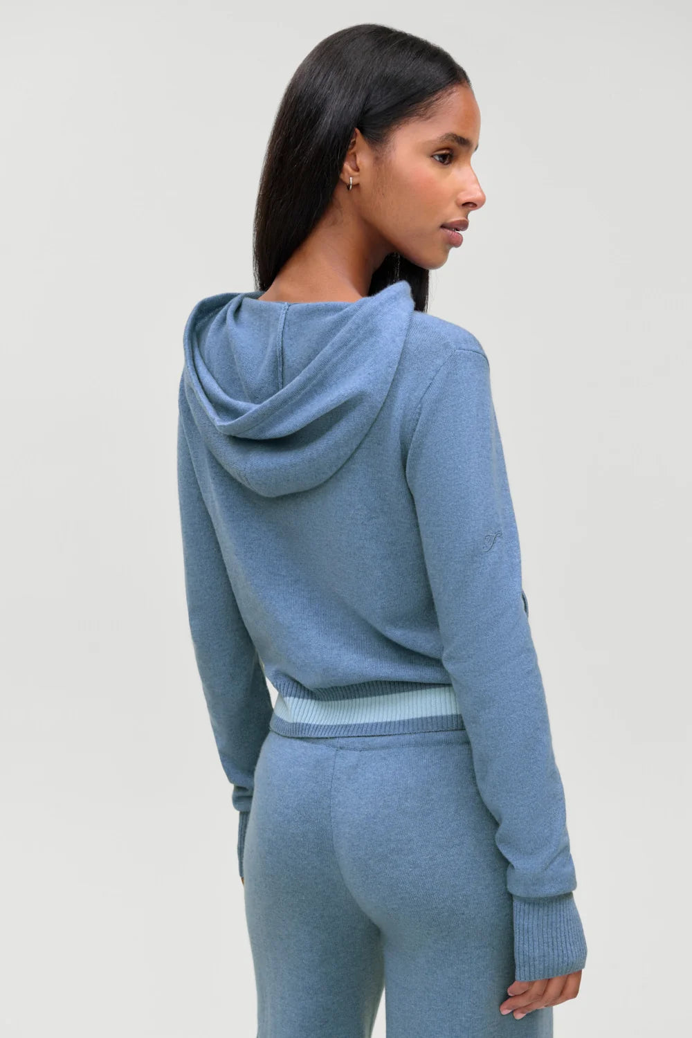 Topanga Cashmere Zip Up Hoodie