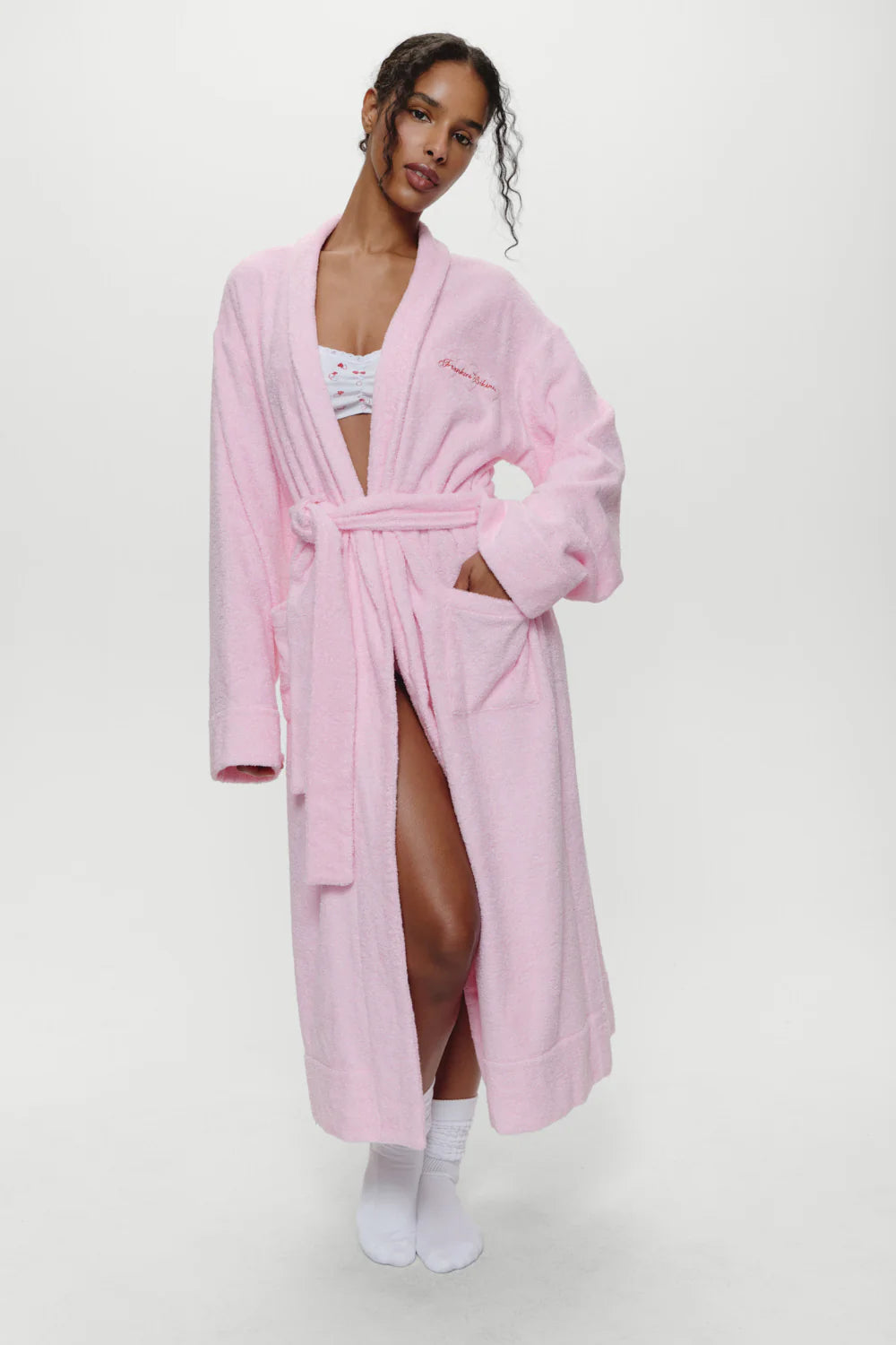 Valentine Terry Robe - ONFEMME By Lindsey's Kloset