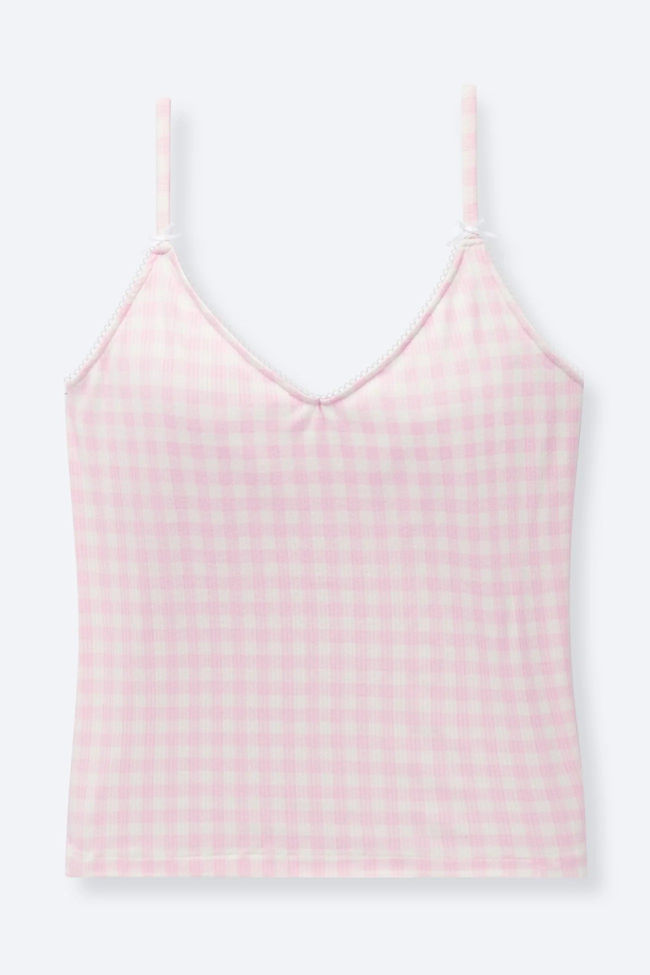 Pink Gingham Olivia Tank - ONFEMME By Lindsey's Kloset