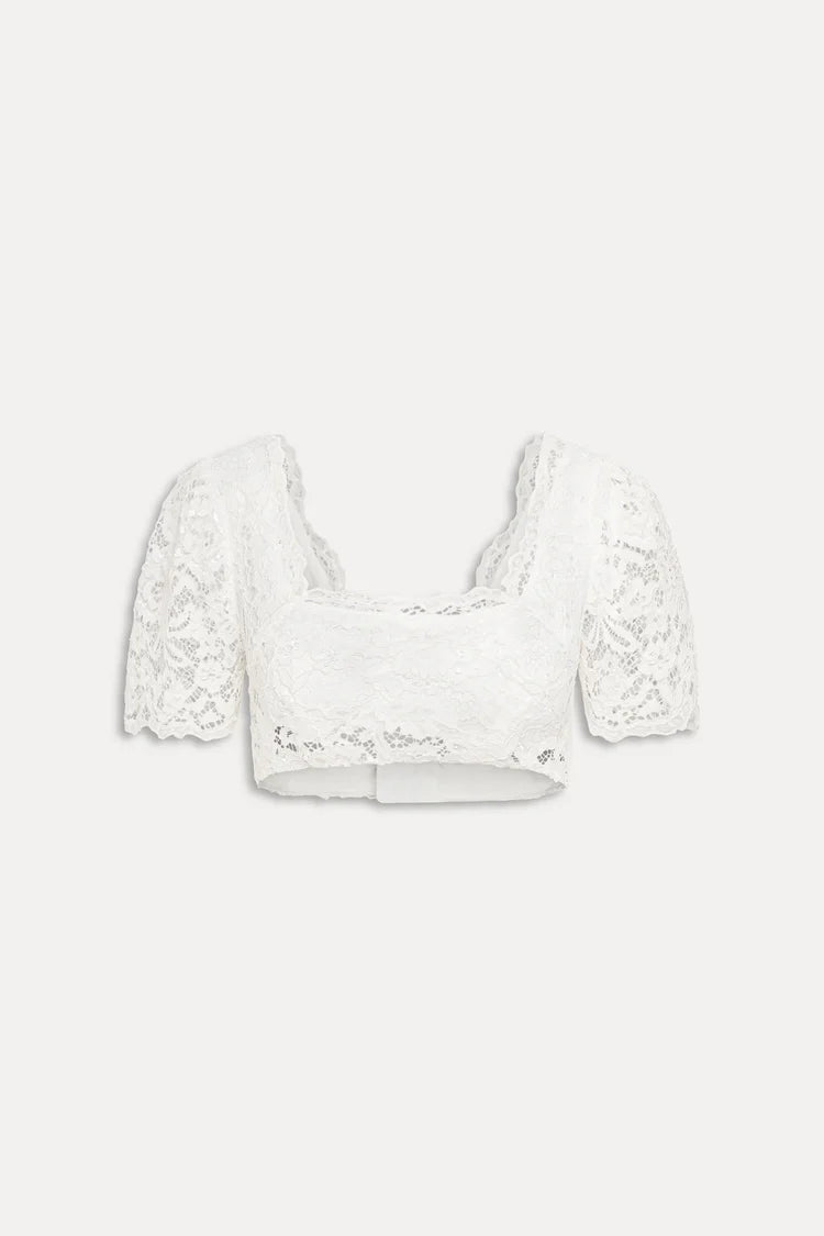 x Paige Lorenze Honeymoon Lace Blouse