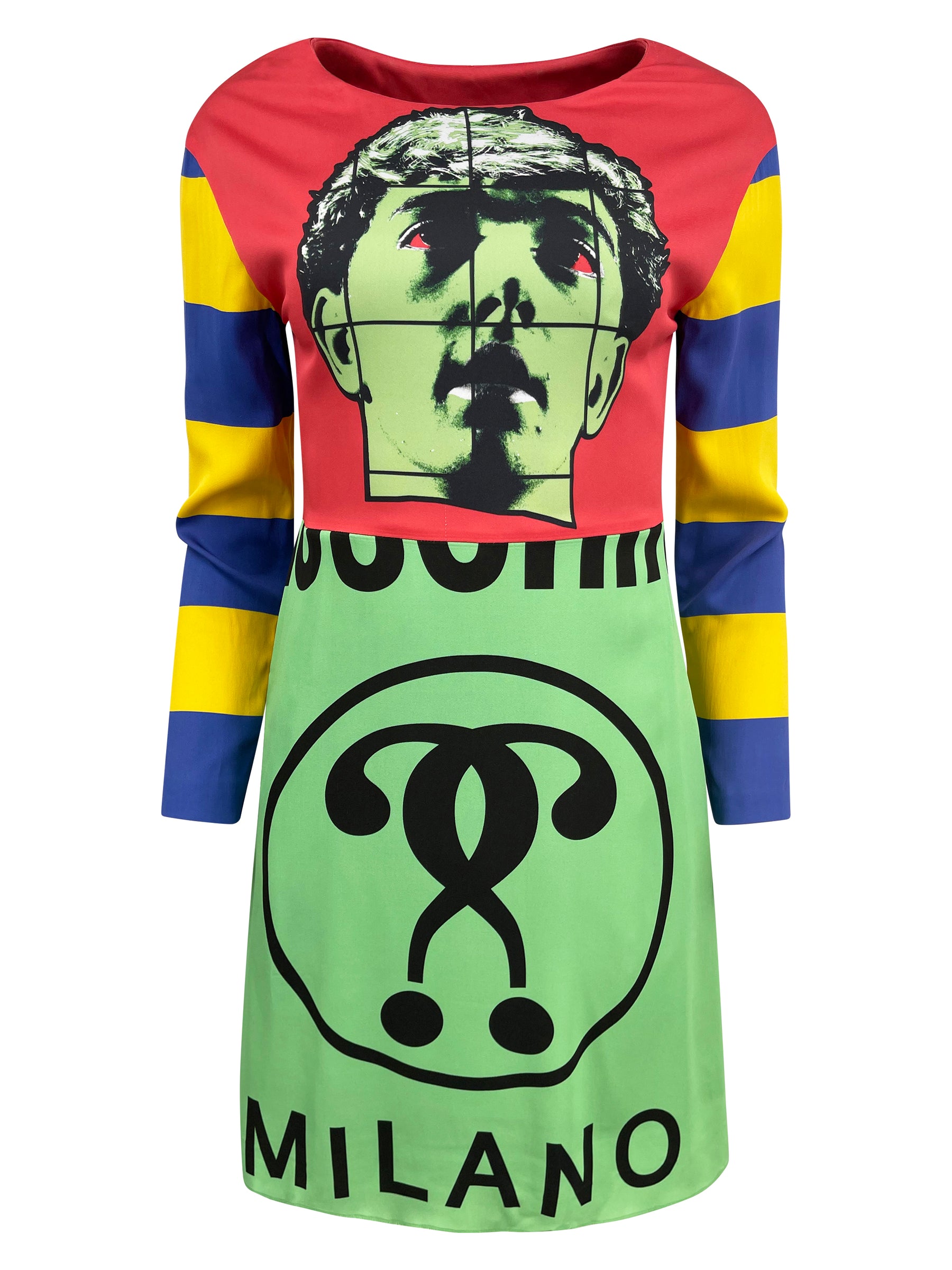 S/S 2016 Moschino Colorblock Dress