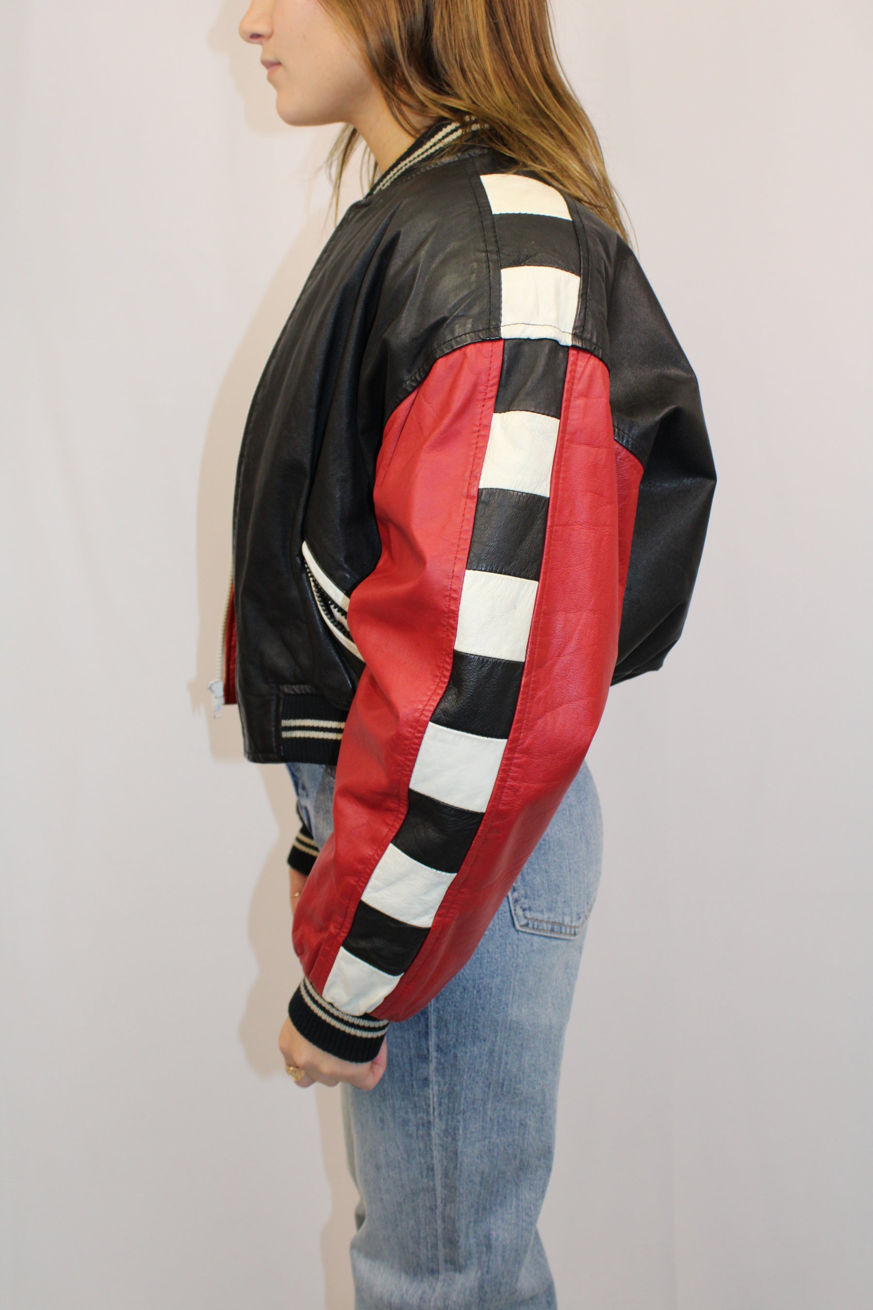 Vintage Leather Jacket - ONFEMME By Lindsey's Kloset