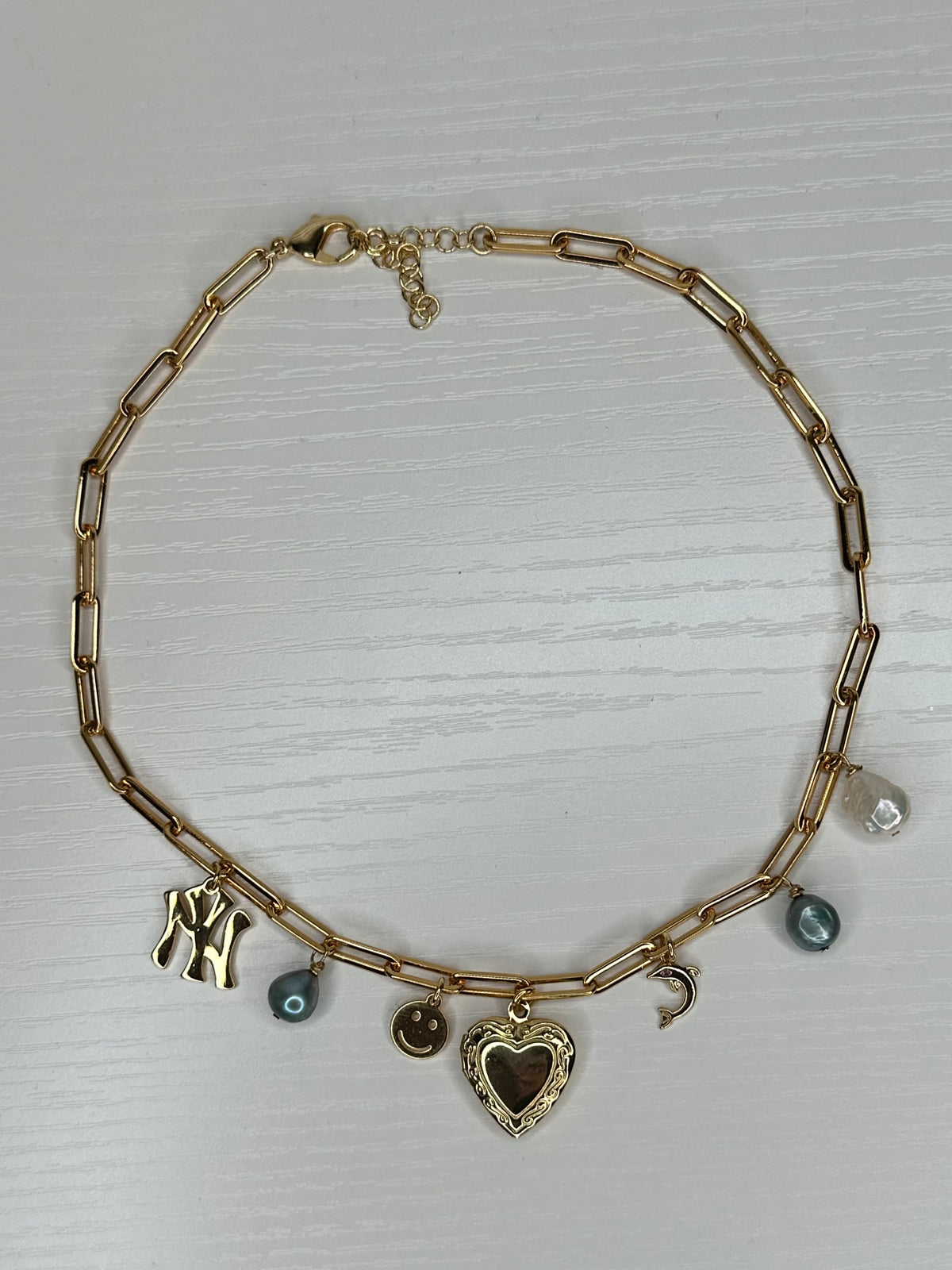 Yankees Charm Necklace - ONFEMME By Lindsey's Kloset