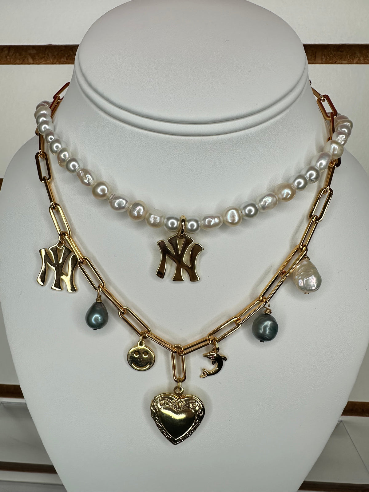 Yankees Charm Necklace - ONFEMME By Lindsey's Kloset