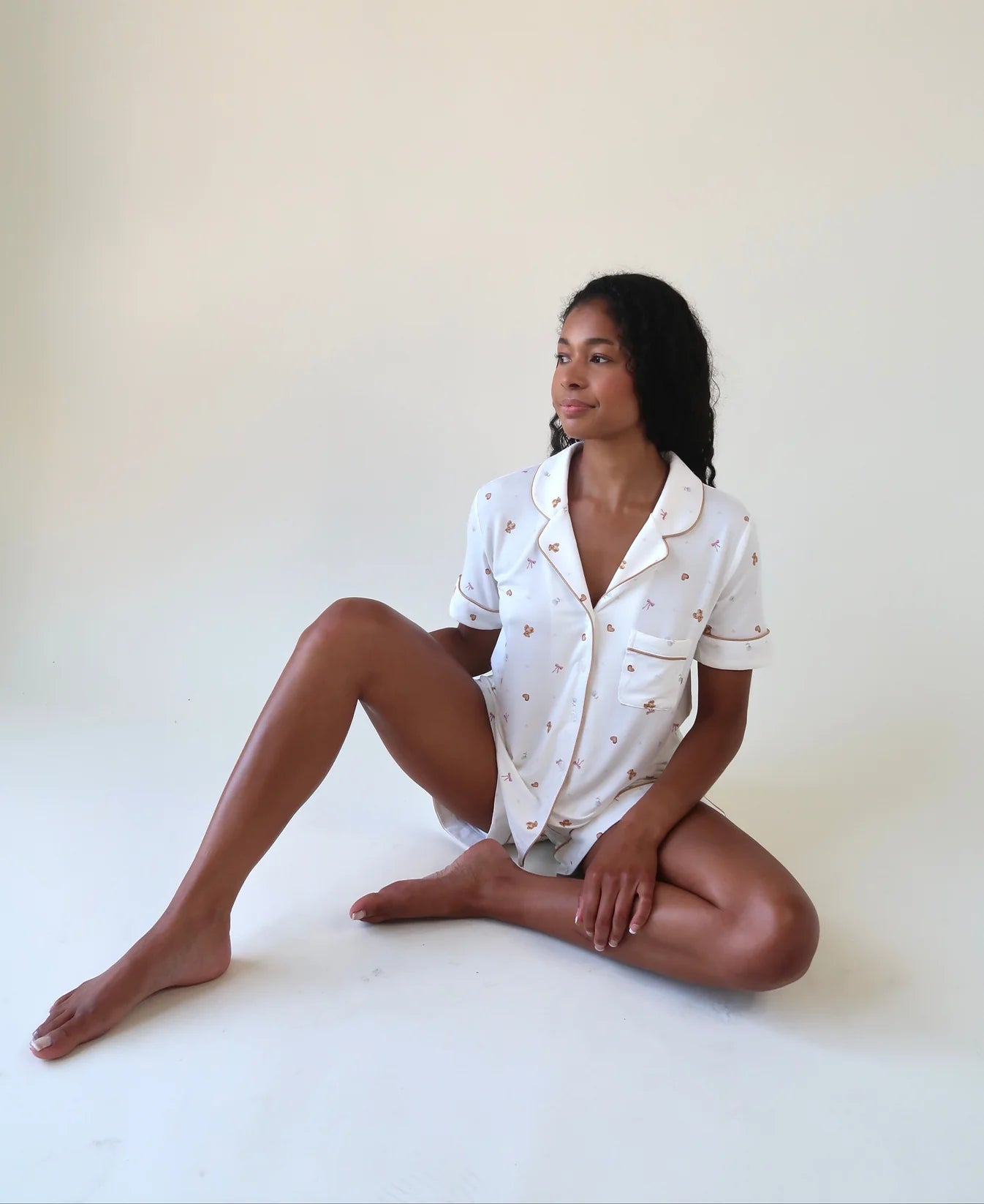 The Vintage Teddy Collection | Modal Short Pajama Set - ONFEMME By Lindsey's Kloset