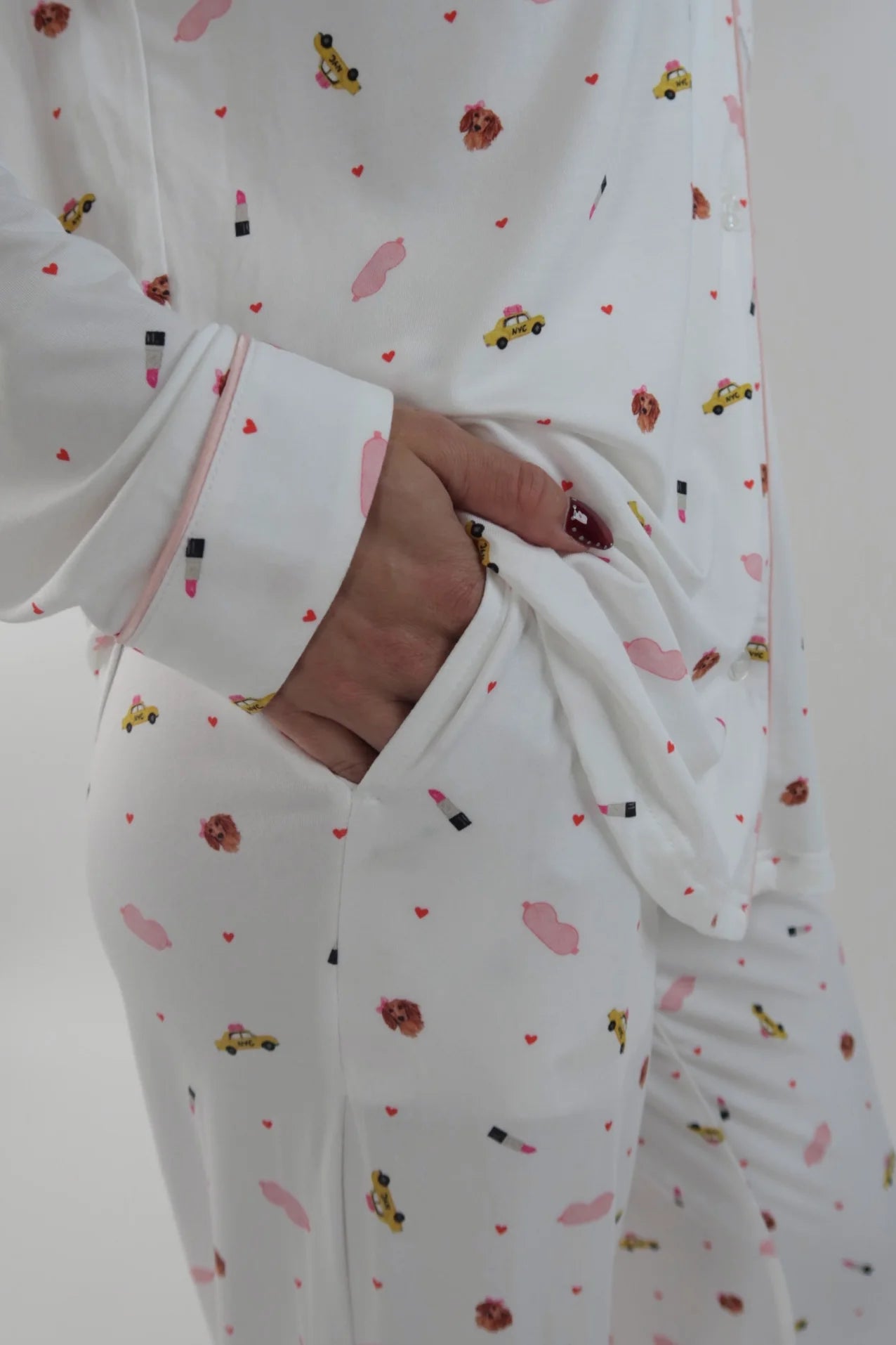 The Abby Baffoe Collection | TENCEL™ Modal Long Pajama Set