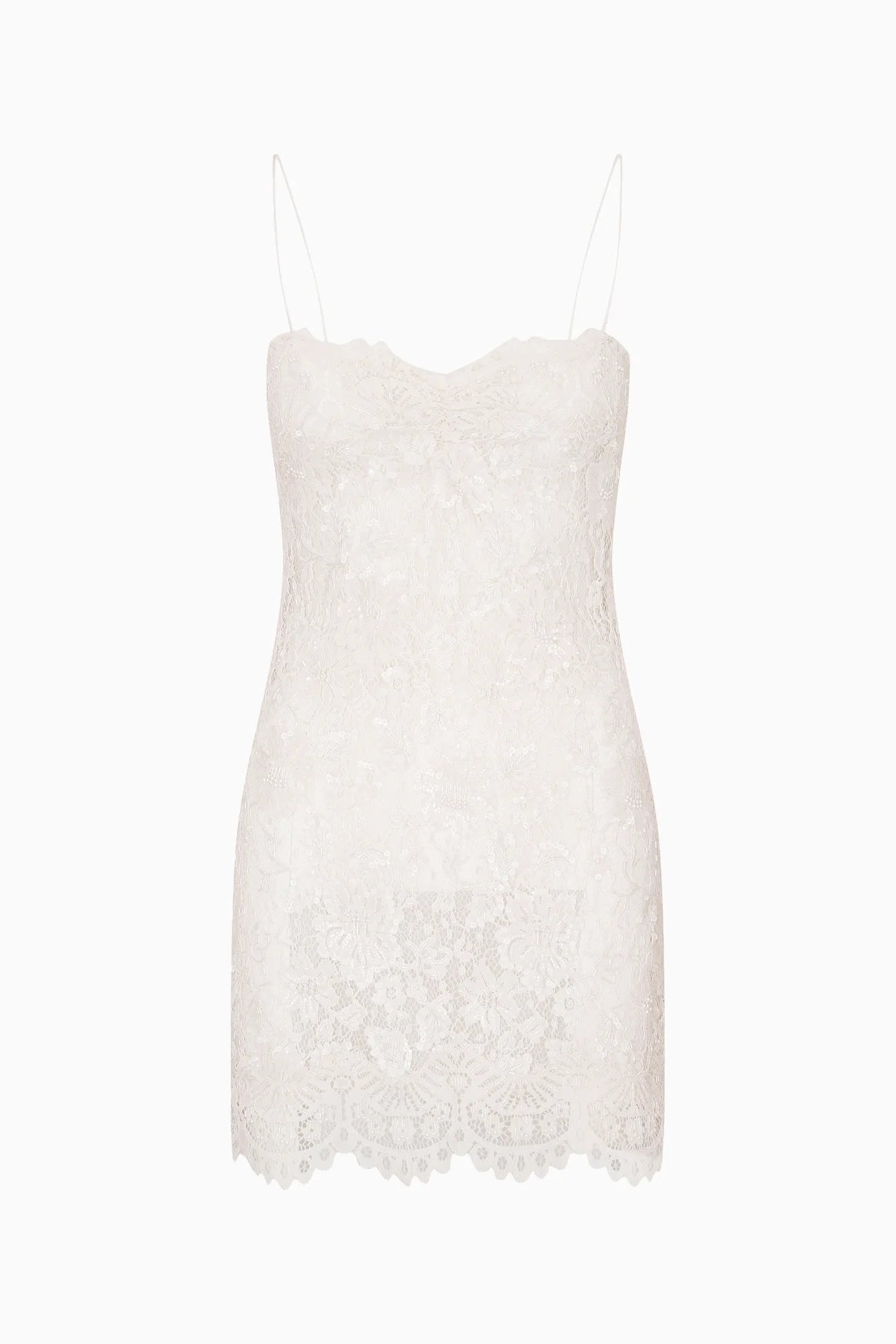 Jetta Sequin Lace Mini Dress - ONFEMME By Lindsey's Kloset