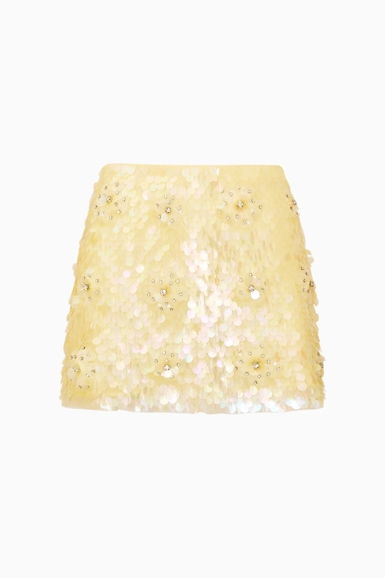 Kailini Flower Sequin Mini Skirt - ONFEMME By Lindsey's Kloset