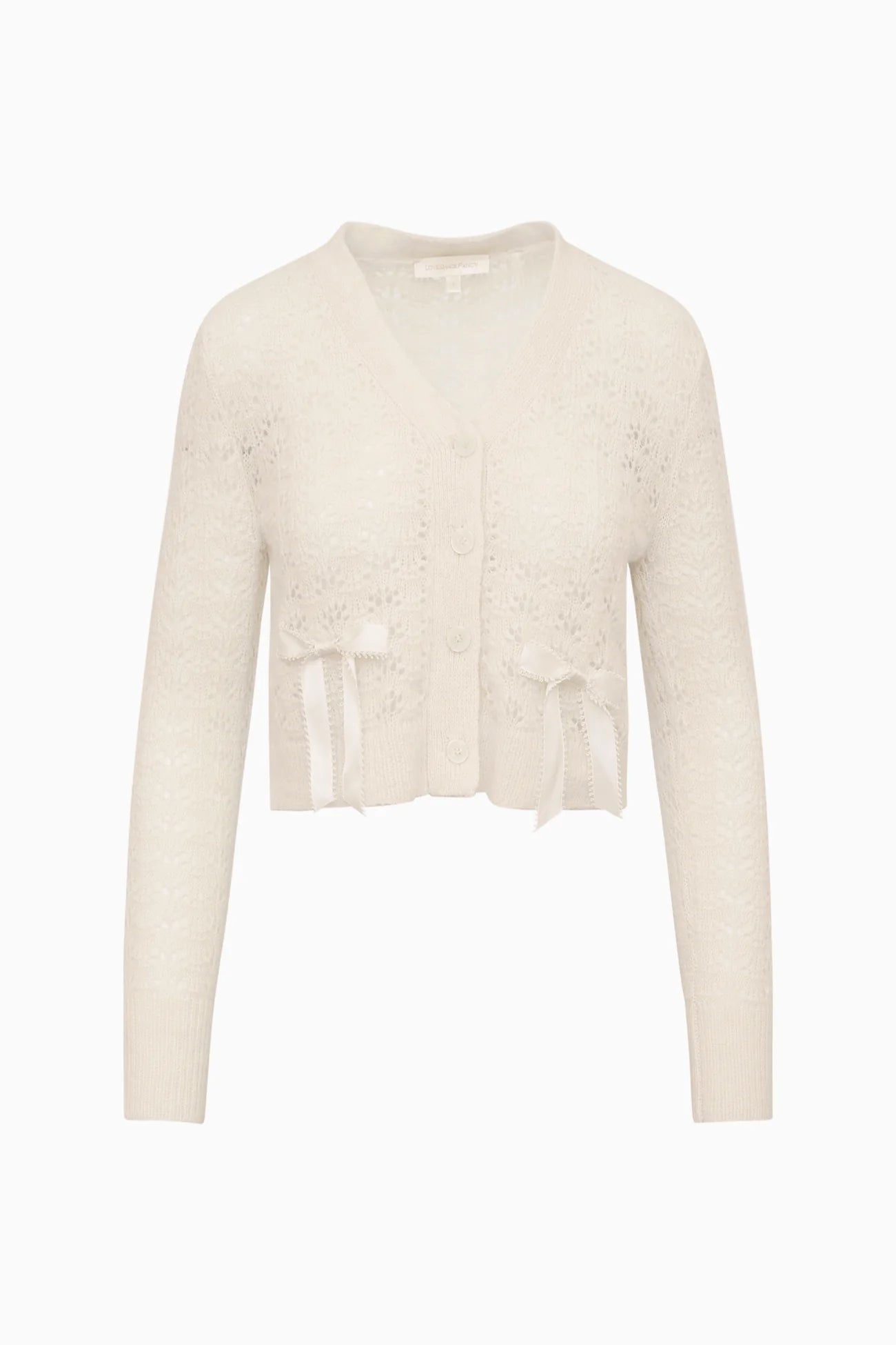 Lilly Alpaca-Blend Bow Cardigan - ONFEMME By Lindsey's Kloset