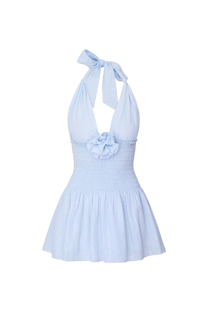 Luisetta Halter Mini Dress - ONFEMME By Lindsey's Kloset