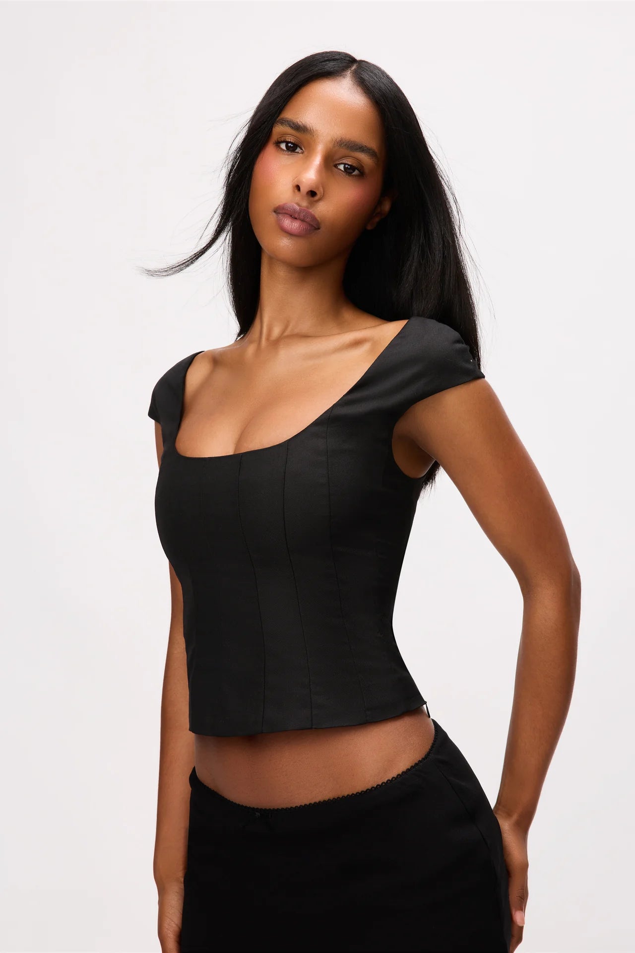 Leila Twill Top