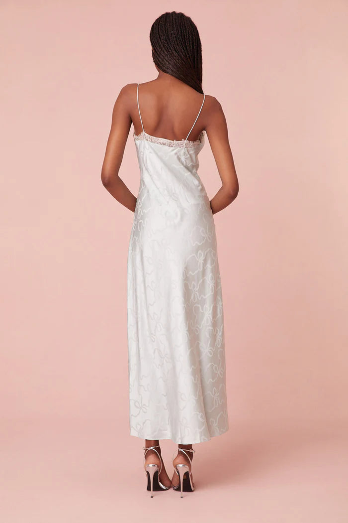 Manuela Midi Slip Dress - Sprout Green - ONFEMME By Lindsey's Kloset