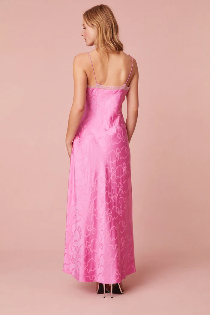 Manula Midi Slip Dress - Wild Orchard - ONFEMME By Lindsey's Kloset