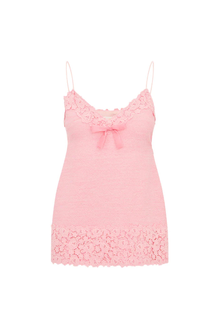 Meva Tweed Lace-Trimmed Mini Dress - ONFEMME By Lindsey's Kloset