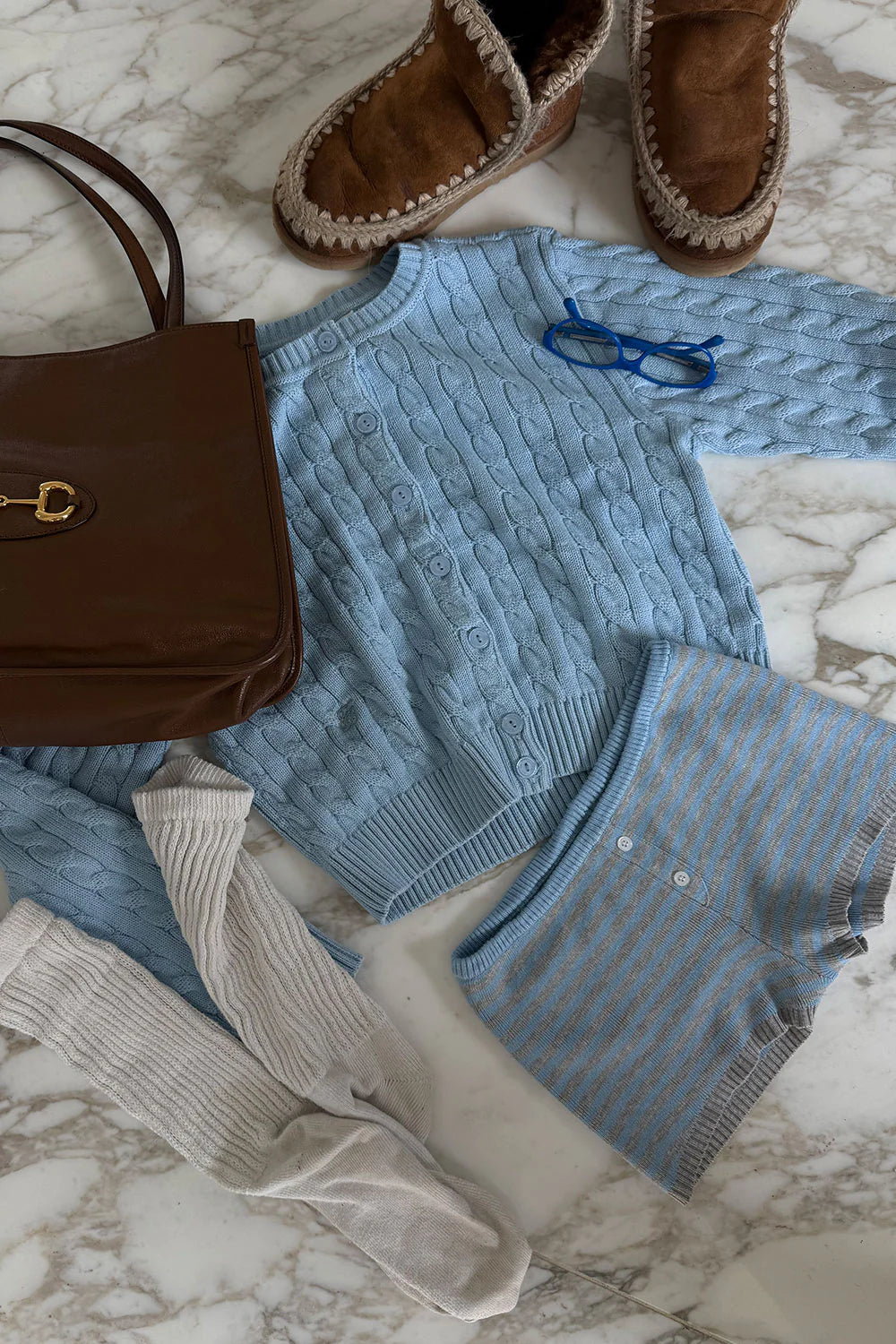 Bradley Knit Booty Shorts - ONFEMME By Lindsey's Kloset