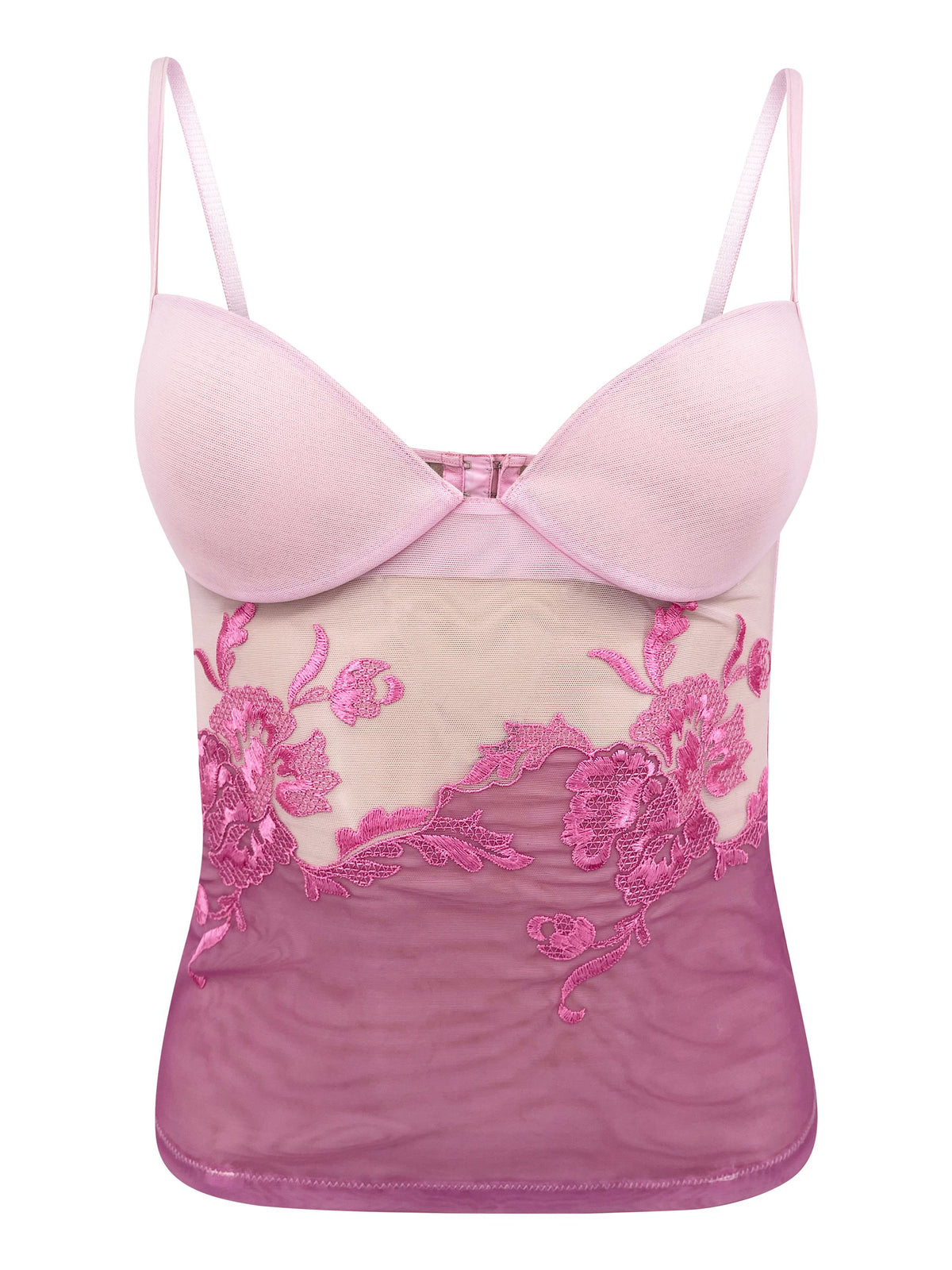 La Perla Vintage 1990's Pink Corset Top - ONFEMME By Lindsey's Kloset