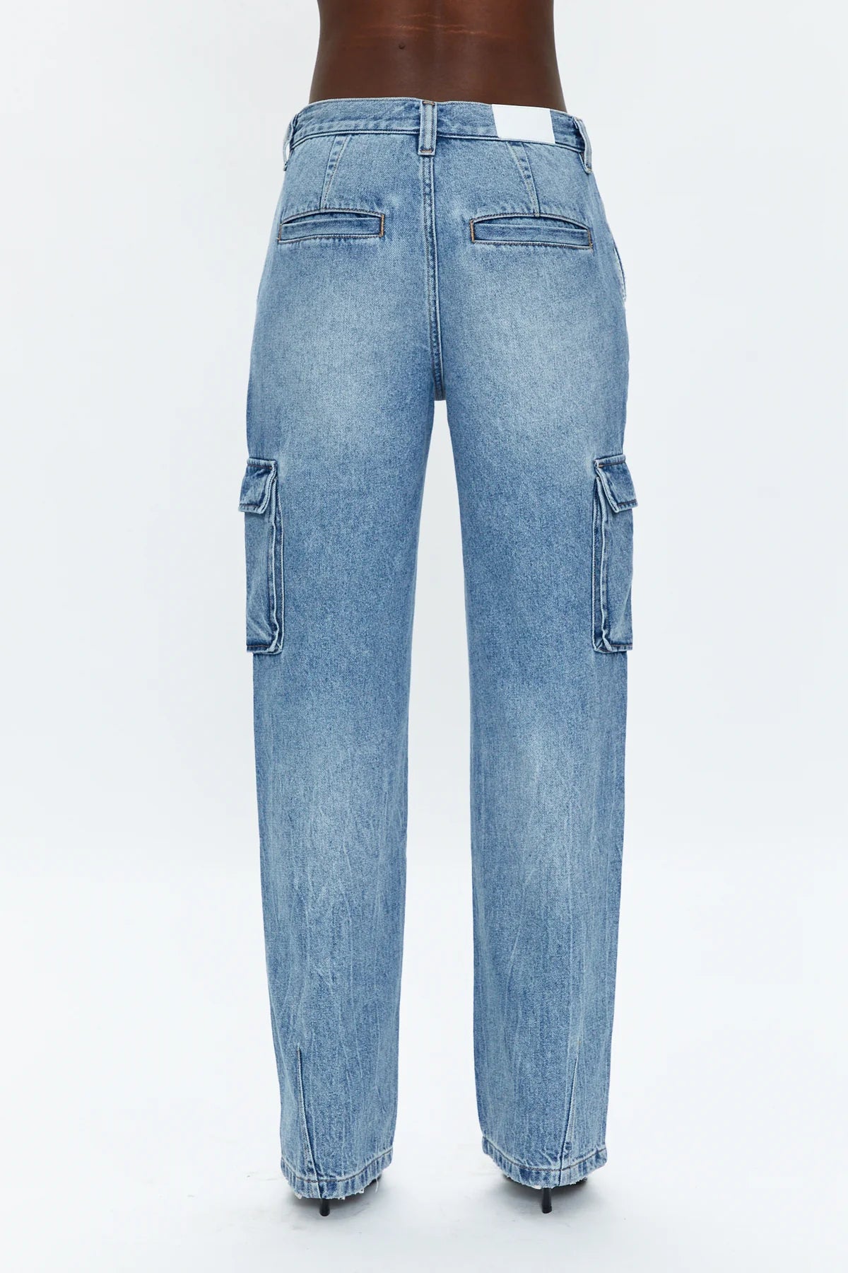 Bobbie Cargo Mid Rise Vintage Straight - Regent - ONFEMME By Lindsey's Kloset