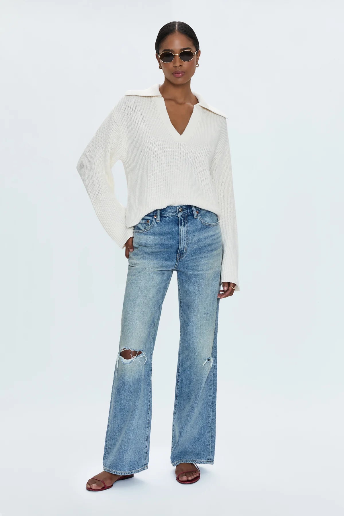 Hendrix High Rise Relaxed Jean - ONFEMME By Lindsey's Kloset