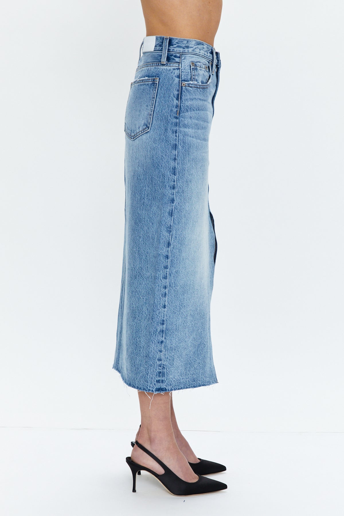 ALICE MIDI SKIRT - SKYLARK - ONFEMME By Lindsey's Kloset